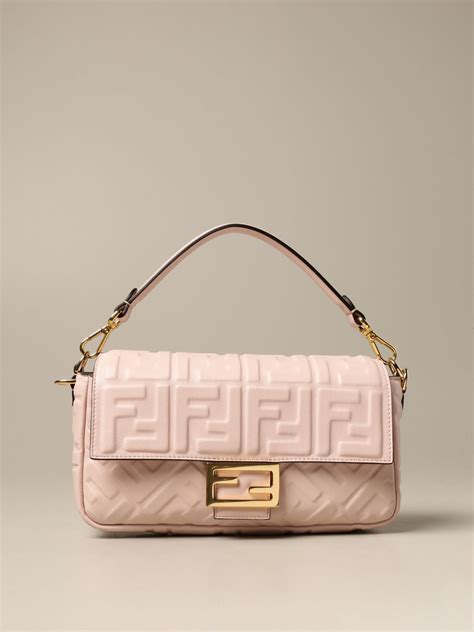 borsa fendi rosa cipria|borse donna fendi it.